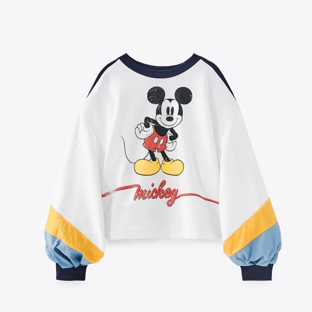 Zara Mickey Mouse Sweater